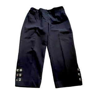 Rafaella Black Ankle Pants Sz 6